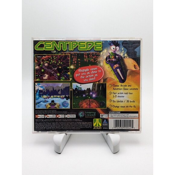 Centipede (Sega Dreamcast, 1999) Complete In Box CIB ~ Tested & Works - Picture 2 of 11